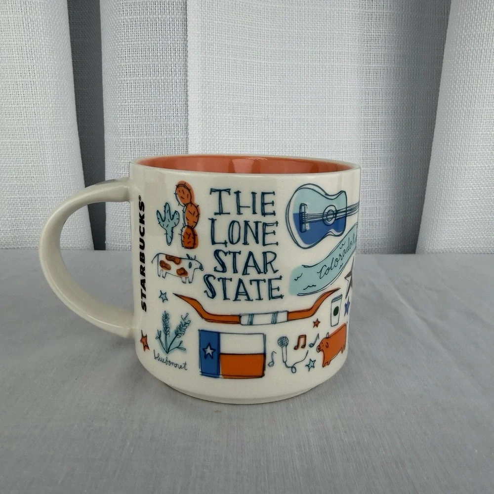 Starbucks Texas Been There Series Across The Globe Collection 14oz Mug Cup 2019